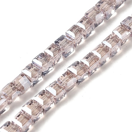 Transparent Glass Beads Strands EGLA-P061-05A-PL01-1