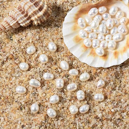 10Pcs Grade A Natural Cultured Freshwater Pearl Beads PEAR-YW0001-36-1