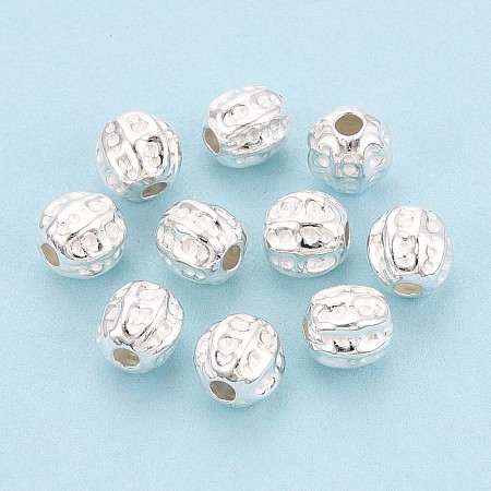 925 Sterling Silver Beads STER-N017-24A-S-1