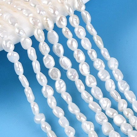 Natural Cultured Freshwater Pearl Beads Strands PEAR-N014-02B-01-1