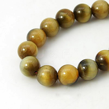 Natural Tiger Eye Beads Strands G-G099-8mm-9-1