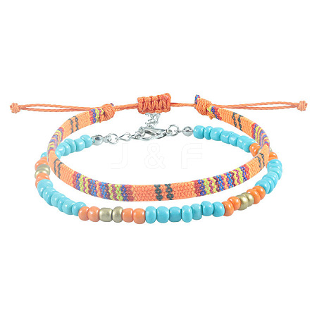 Rice Bead Woven Bracelet SH5319-5-1
