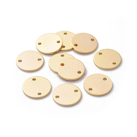 Brass Links connectors X-KK-T025-17G-1
