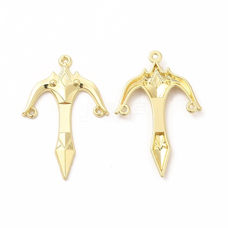 Rack Plating Alloy Pendants LS-PALLOY-E025-33G-1
