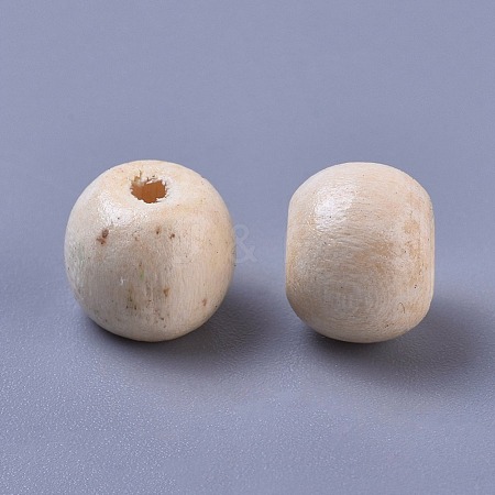 Dyed Natural Wood Beads X-WOOD-Q006-10mm-04-LF-1