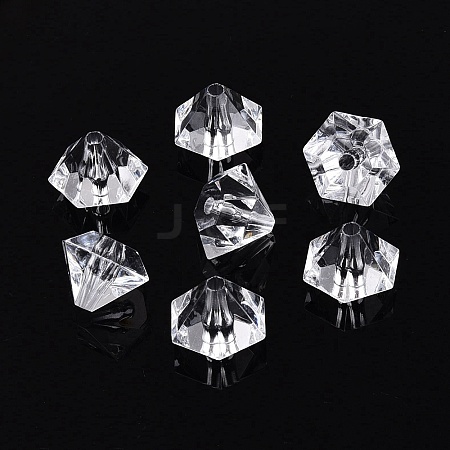 Transparent Acrylic Beads TACR-ZX019-14-1