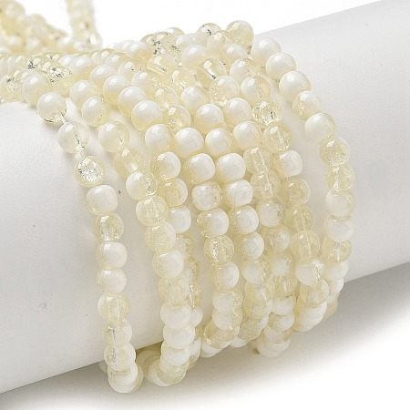 Crackle Glass Beads X1-GLAA-U001-4mm-11-1