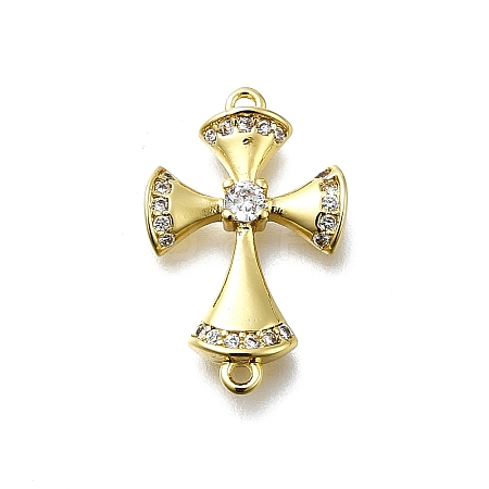Brass Micro Pave Cubic Zirconia Pendants KK-K400-40G-1