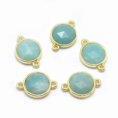 Natural Amazonite Links connectors G-O177-13B-G-1