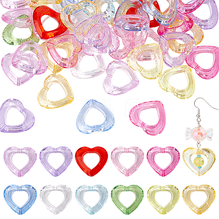 11 Colors Transparent Acylic Bead Frame MACR-PH0001-90-1