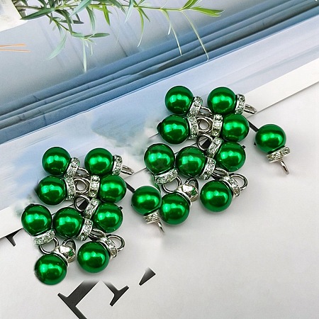 ABS Plastic Imitation Pearl Charms KY-TAC0011-03P-06-1