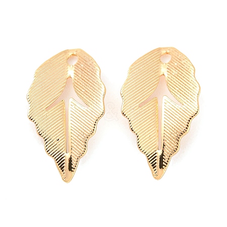 Rack Plating Brass Pendants KK-M261-23G-1