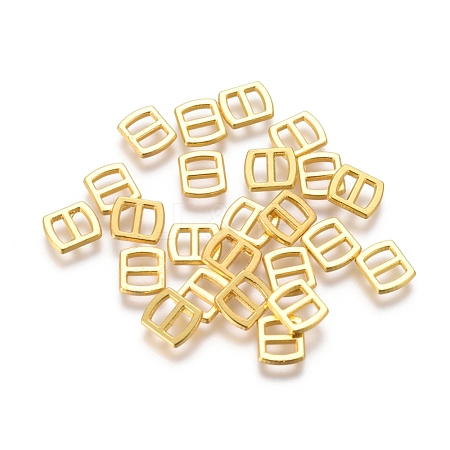 Mini Alloy Buckles PALLOY-WH0067-76-G-1