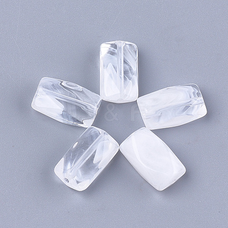 Acrylic Beads OACR-S028-093-1