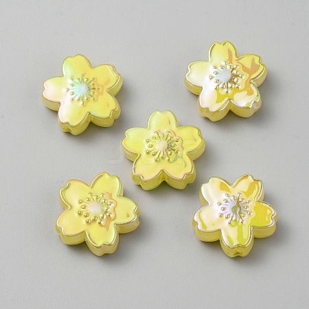 Opaque Acrylic Beads LS-OACR-CJC0006-23A-1