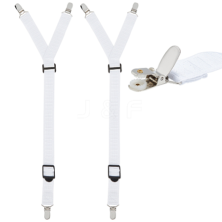 Y-shape Adjustable Garter Strap AJEW-WH0291-28-1