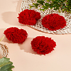4Pcs DIY Doll Craft Polyester Pom Pom Ball DIY-LP0005-34A-1