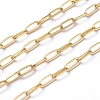 Soldered Brass Paperclip Chains CHC-G005-06G-2