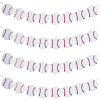 8Pcs Sports Party Decoration Paper Banner AJEW-CN0007-14D-1