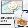 250Pcs 5 Styles Rack Plating Brass Spacer Beads KK-PA0001-02G-5