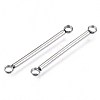 Non-Tarnish 304 Stainless Steel Links Connectors X-STAS-S117-005-2