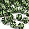 Opaque Acrylic Beads MACR-C036-01B-1