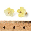 Alloy Acrylic Pendants TACR-P016-01G-11-3