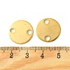 Ion Plating(IP) 304 Stainless Steel Connector Charms STAS-Q321-03G-3