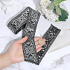 Vintage Jacquard Polyester Ribbon OCOR-WH0109-342B-3
