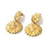 304 Stainlee Steel Studs Earring EJEW-Z045-05G-2