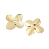 Brass Bead Caps KK-V015-02G-01-2
