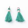 Polycotton(Polyester Cotton) Tassel Pendant Decorations OCOR-S102-26-2