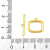 Brass Toggle Clasps KK-G548-28G-4