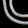 Rondelle Opalite Bead Strands X-G-Q447-22-3