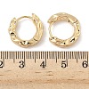 Brass Hoop Earrings EJEW-D320-23G-5