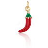 10Pcs Brass Enamel Pendants KK-BBC0019-48B-6