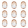 Pointed Back Glass Rhinestone Cabochons RGLA-OC0001-03D-1