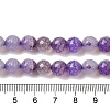 Dyed & Heated Natural Dragon Veins Agate Beads Strands G-P539-A01-13-5