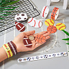 DIY Sport Theme Bracelet Earring Making Kit DIY-TA0005-86-6
