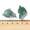 Natural Green Aventurine Carved Healing Dolphin Figurines G-B062-01B-3