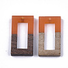 Resin & Walnut Wood Pendants RESI-S358-10J-2