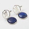 Natural Lapis Lazuli Pendants G-G910-G10-1