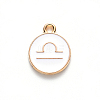 Alloy Enamel Pendants LS-X-ENAM-S124-01A-04K-2