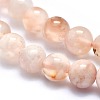 Natural Cherry Blossom Agate Beads Strands G-I213-23-6mm-3