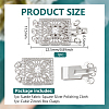 1Pc Sterling Silver with Clear Cubic Zirconi Box Clasps FIND-BC0013-93A-2