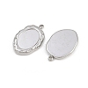 304 Stainless Steel Pendant Cabochon Settings STAS-L303-30P-2