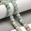 Natural Flower Amazonite Beads Strands G-H078-C05-01-2