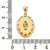 Golden 304 Stainless Steel Pendants STAS-K300-02G-Z-3