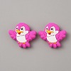 Bird Food Grade Eco-Friendly Silicone Beads LS-SIL-WH0018-003G-1