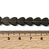 Natural Golden Sheen Obsidian Beads Strands G-M403-A46-03-5
